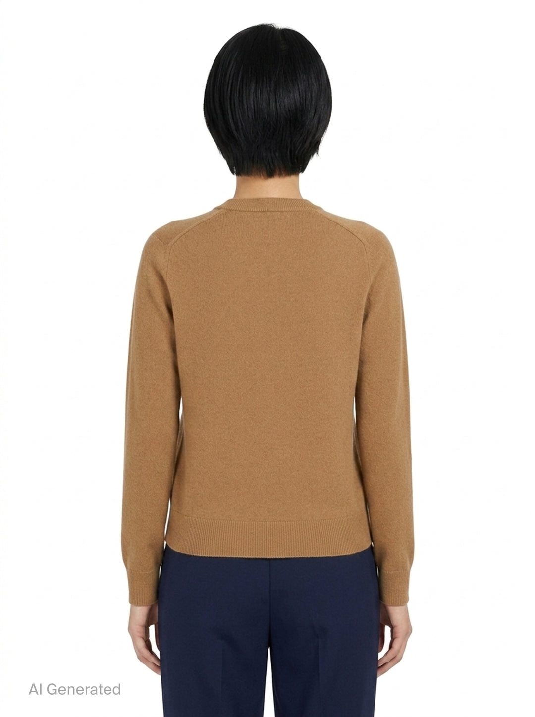 Pearl Brooch Cashmere Cardigan | N°21 | Club21 - back