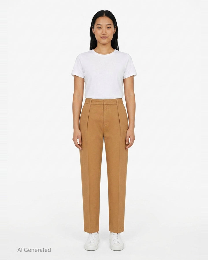 Pleated Tapered Pants | N°21 | Club21 - front