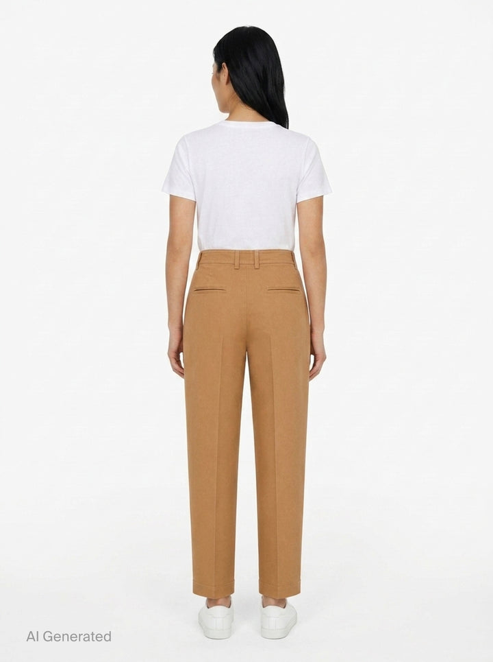 Pleated Tapered Pants | N°21 | Club21 - back