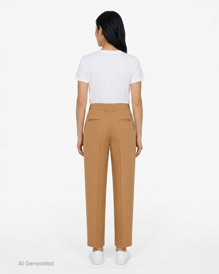 Pleated Tapered Pants | N°21 | Club21 - back