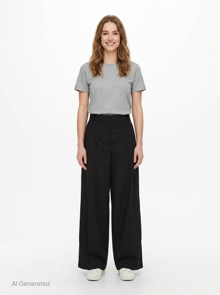 Wide Leg Tailored Pants | N°21 | Club21 - front