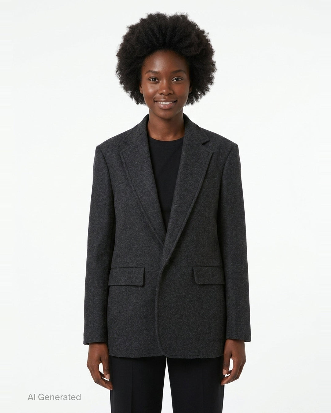Wool Blend Tailored Jacket | N°21 | Club21 - front