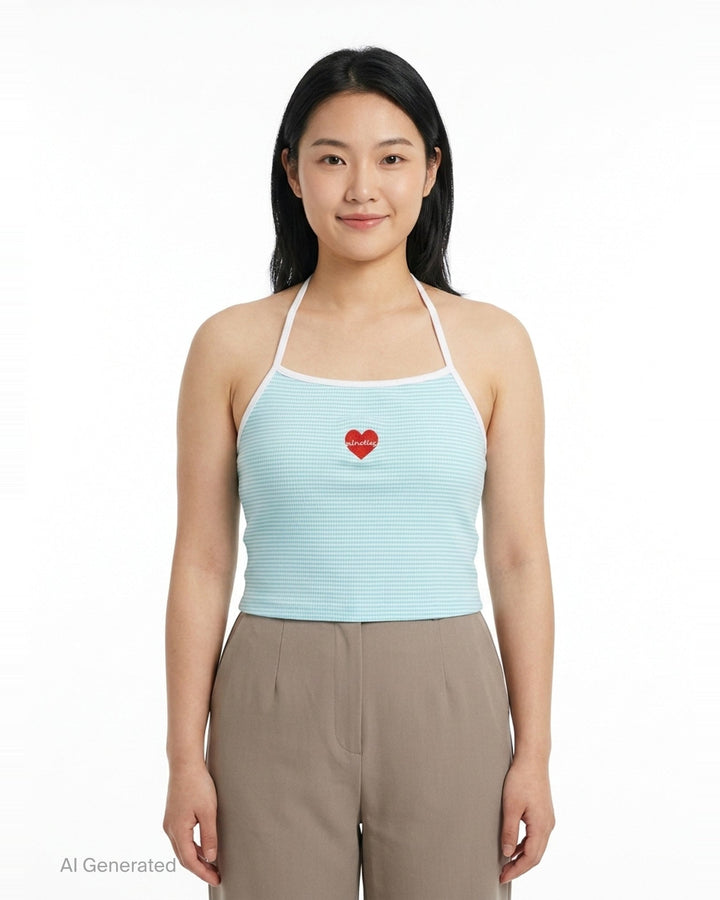 Alina Halter Crop Top | Nineties | Club21 - front