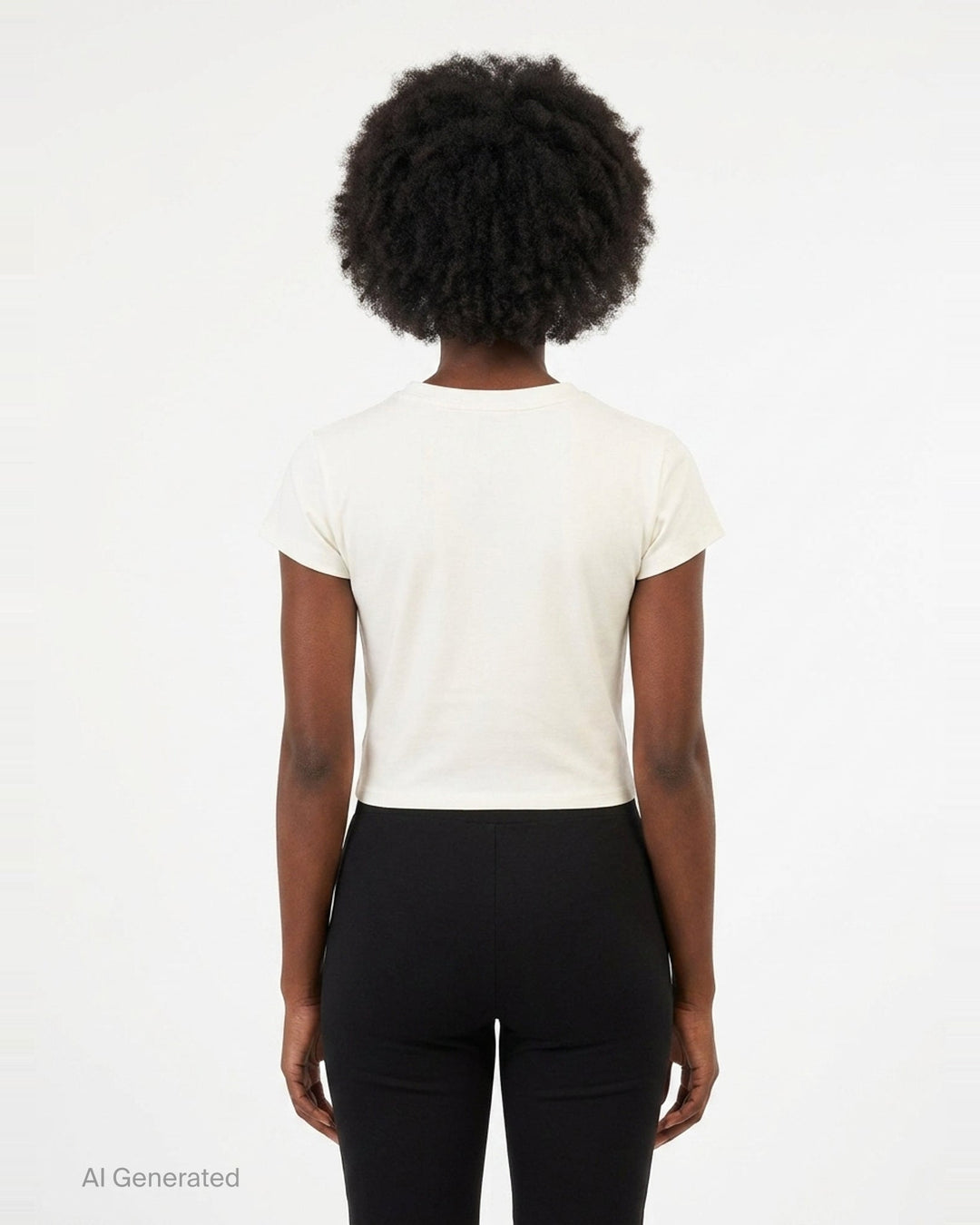 Dainty Heart Graphic Baby Tee | Nineties | Club21 - back