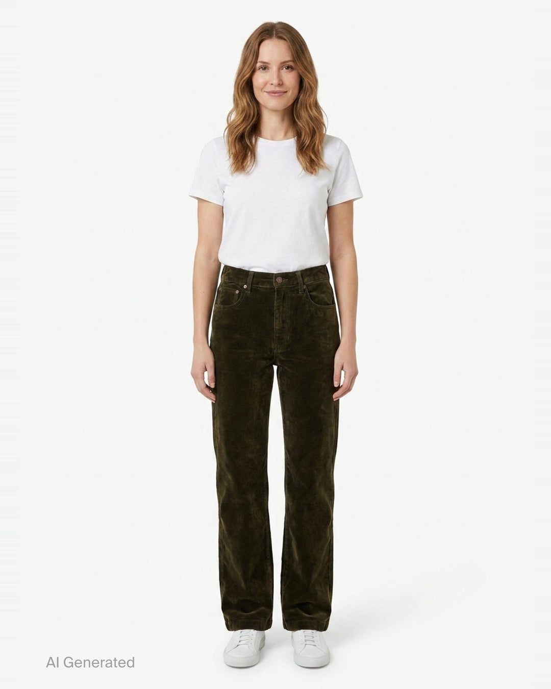 Velvet Curved Jeans | Open YY | Club21 - front
