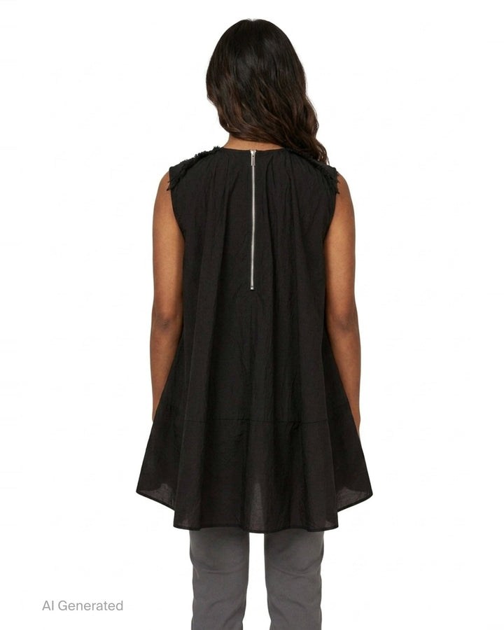 Reversible Bustier Vest | Ordinary Couture Code | Club21 - back