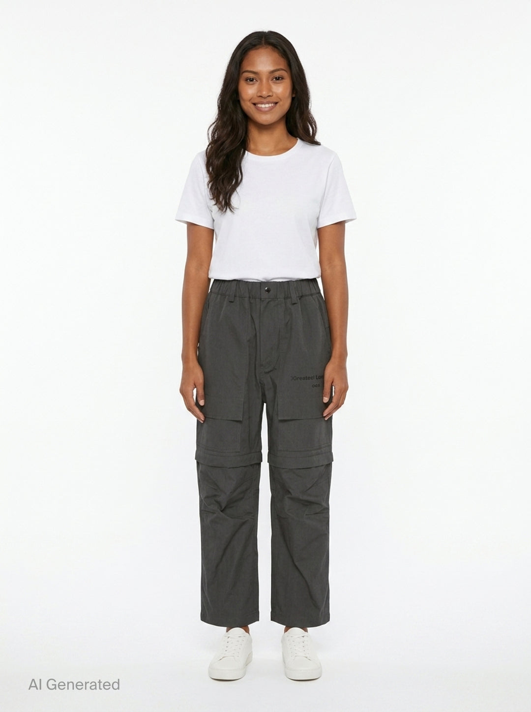 Two-Way Cargo Pants | Ordinary Couture Code | Club21 - front