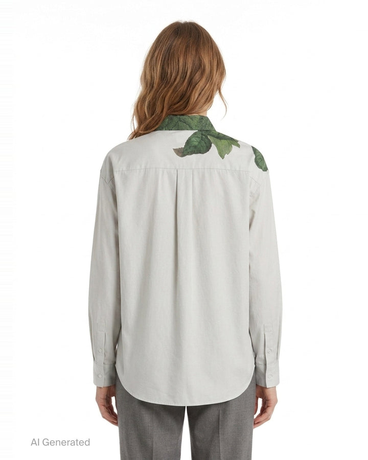 Floral Print Long Sleeve Shirt | Pierre-Louis Mascia | Club21 - back