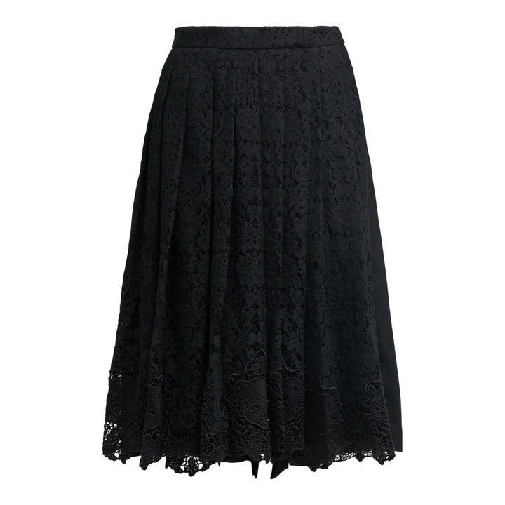 Club21 - pushBUTTON - Black Front Pleated Skort - SHORTS - Black