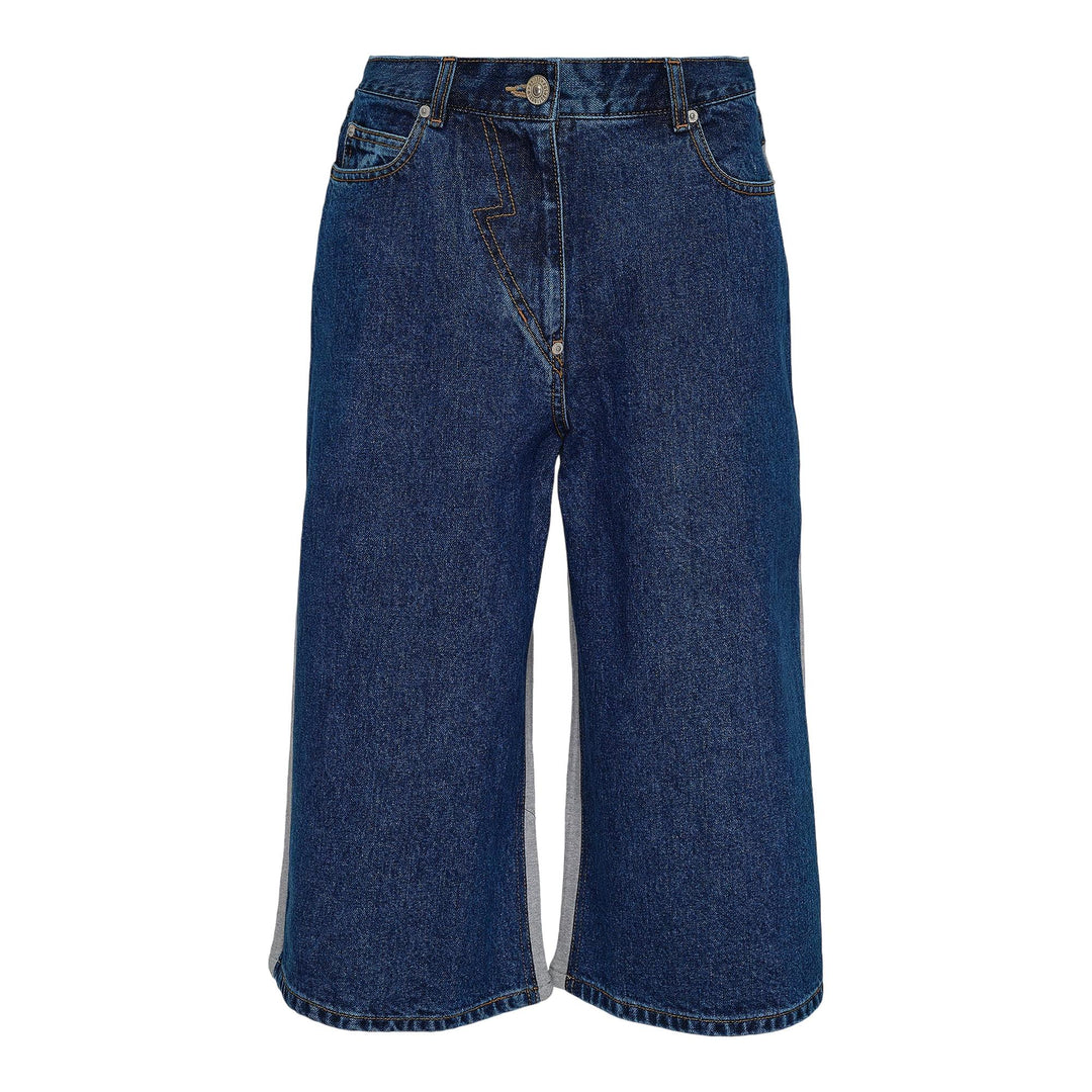 Club21 - pushBUTTON - Blue Hybrid Burmuda Jeans - JEANS - Blue