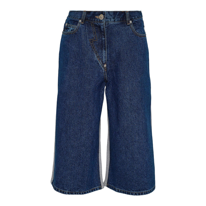 Club21 - pushBUTTON - Blue Hybrid Burmuda Jeans - JEANS - Blue