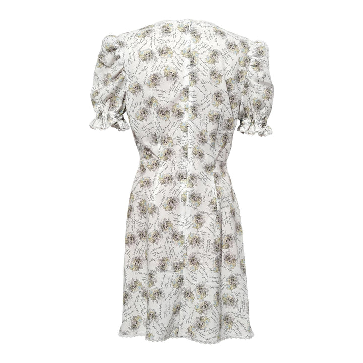 Club21 - pushBUTTON - Crying Girl Printed Lace Dress - DRESSES - White