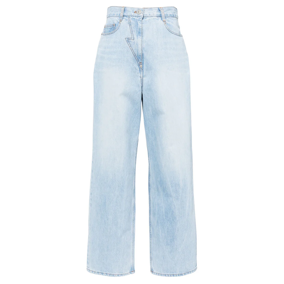 Light Blue Zero Straight Jeans