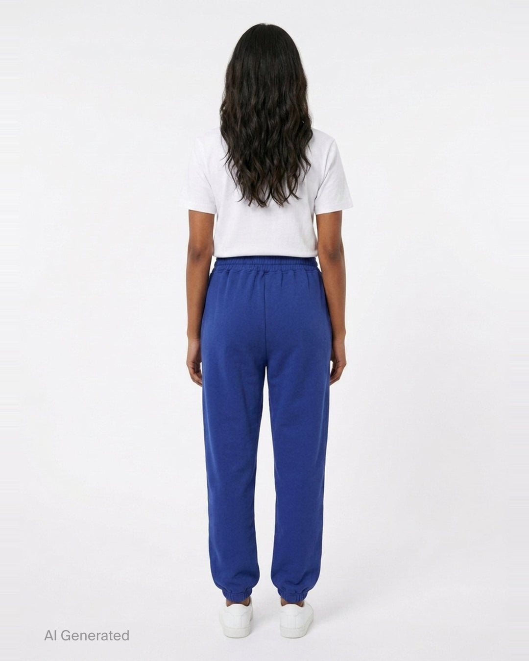 Blue Logo Jogger Pants | pushBUTTON | Club21 - back