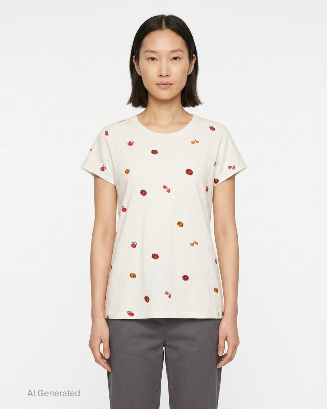All Over Baby Tomatoes Tee | rag & bone | Club21 - front