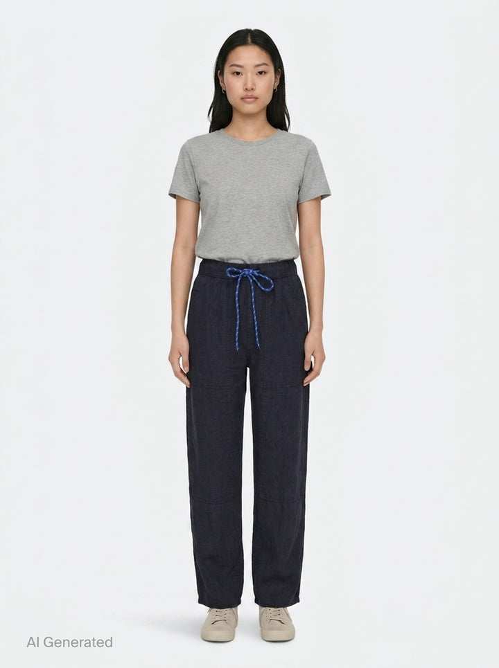 Atlas Linen Pants | rag & bone | Club21 - front