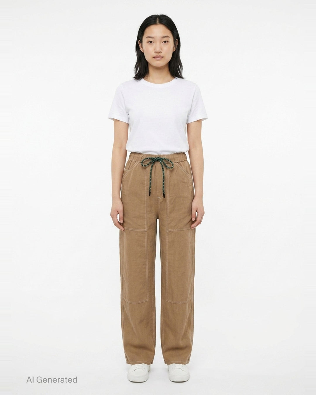 Atlas Linen Pants | rag & bone | Club21 - front
