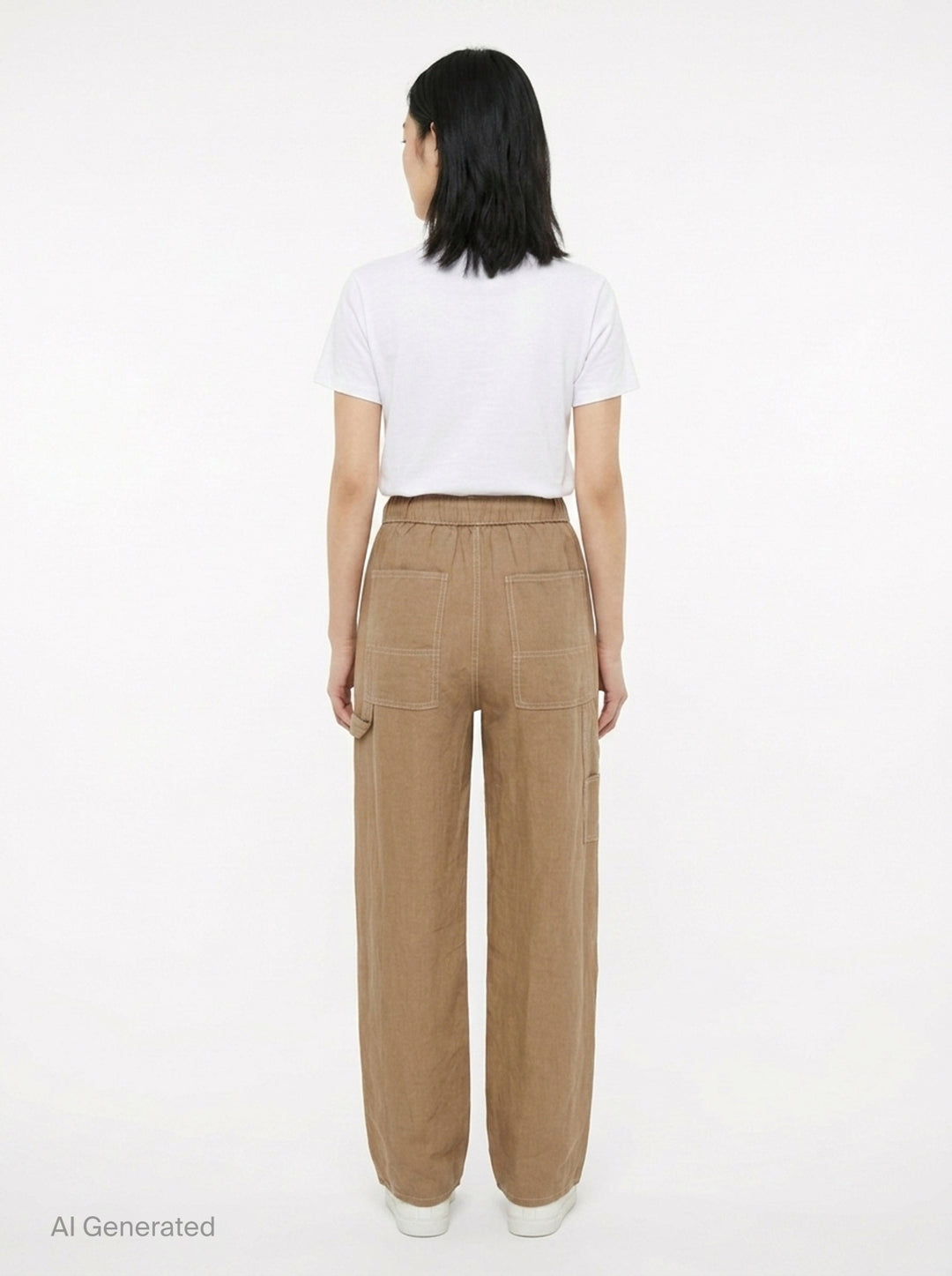 Atlas Linen Pants | rag & bone | Club21 - back