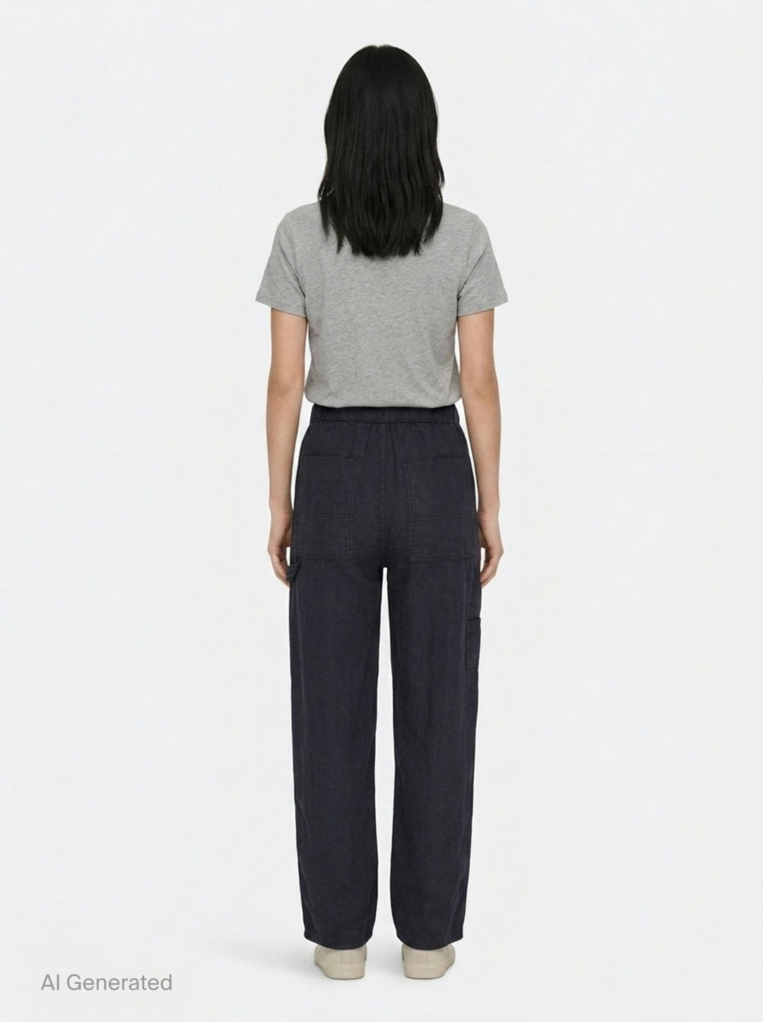 Atlas Linen Pants | rag & bone | Club21 - back