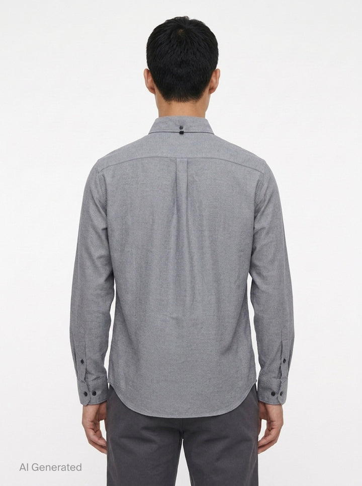 Classic Long Sleeve Oxford Shirt | rag & bone | Club21 - back