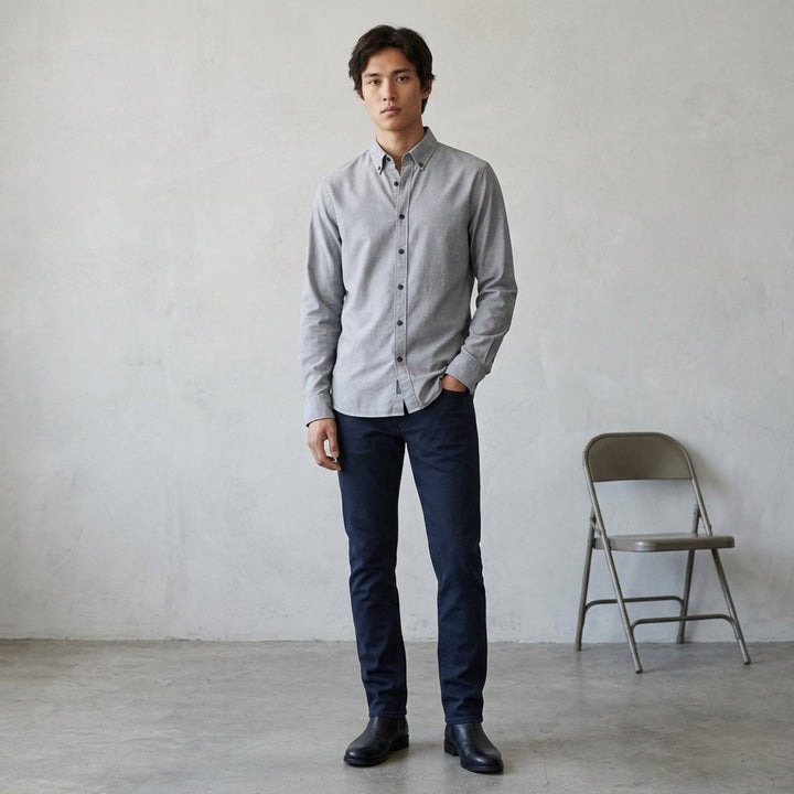 Classic Long Sleeve Oxford Shirt | rag & bone | Club21 - lifestyle