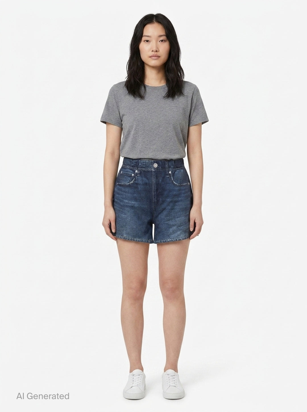 Denim Walking Shorts | rag & bone | Club21 - front