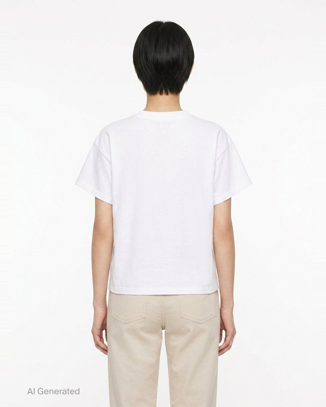 Floral Cutout Kelly Boxy Tee | rag & bone | Club21 - back