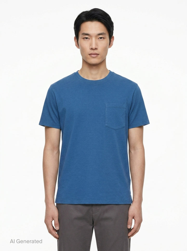 Garment Dye Classic Pocket Tee | rag & bone | Club21 - front