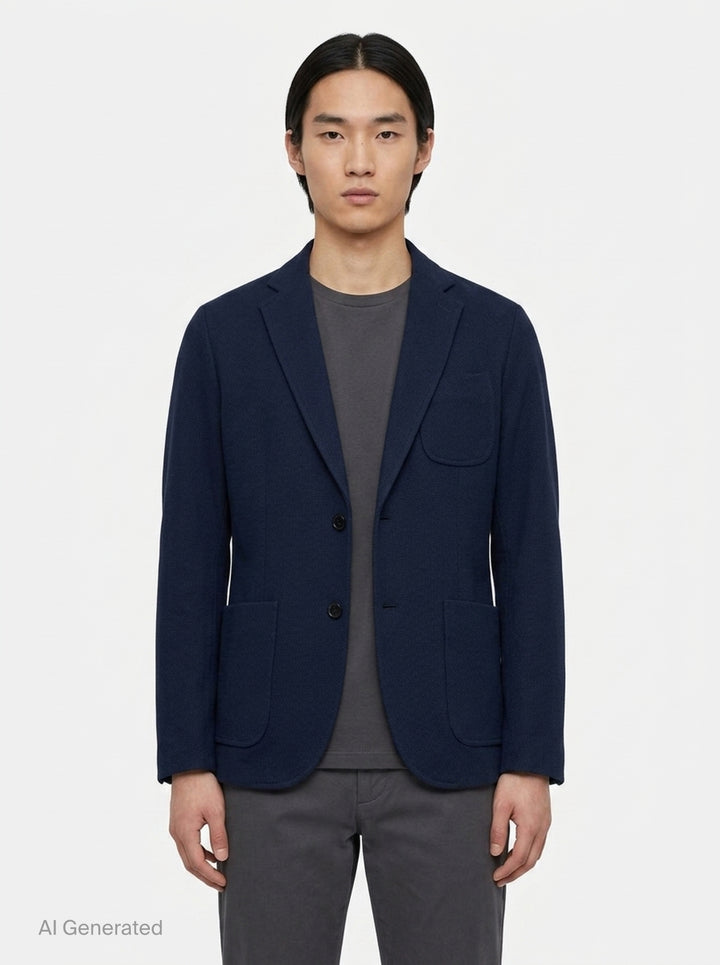 Knit Piqué Blazer | rag & bone | Club21 - front