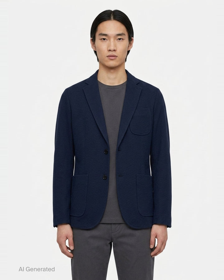 Knit Piqué Blazer | rag & bone | Club21 - front