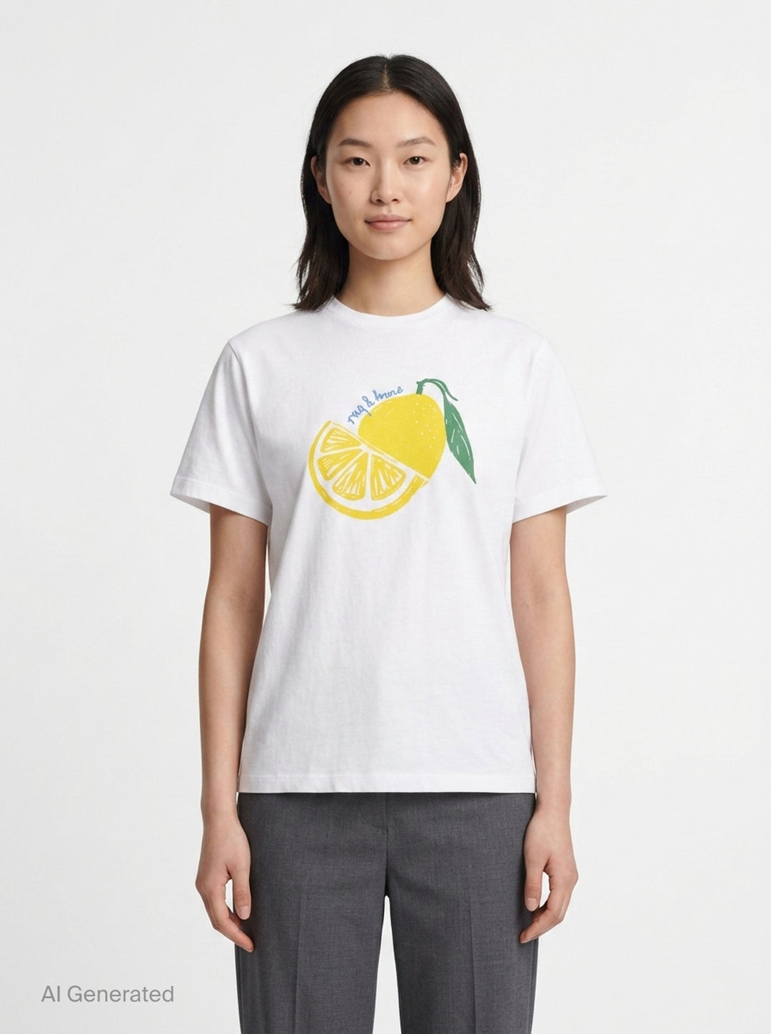 Lemon Giovanni Tee | rag & bone | Club21 - front