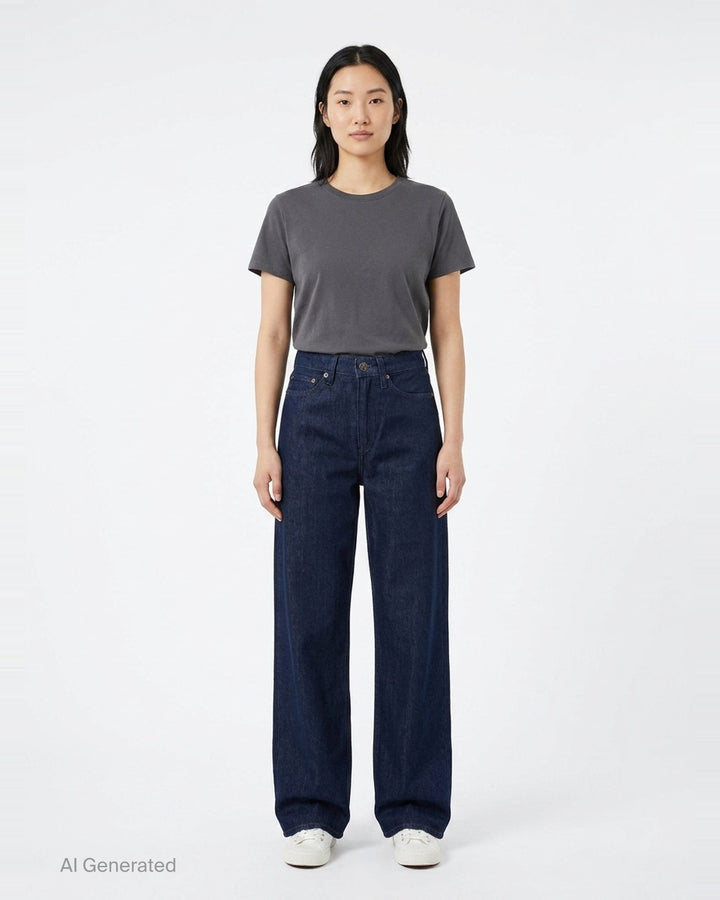 Logan Wide Leg Jeans | rag & bone | Club21 - front
