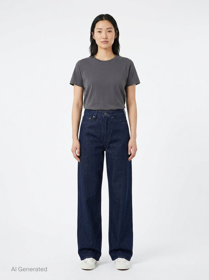 Logan Wide Leg Jeans | rag & bone | Club21 - front