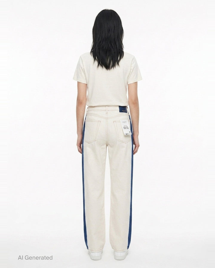 Logan Wide Leg Jeans | rag & bone | Club21 - back