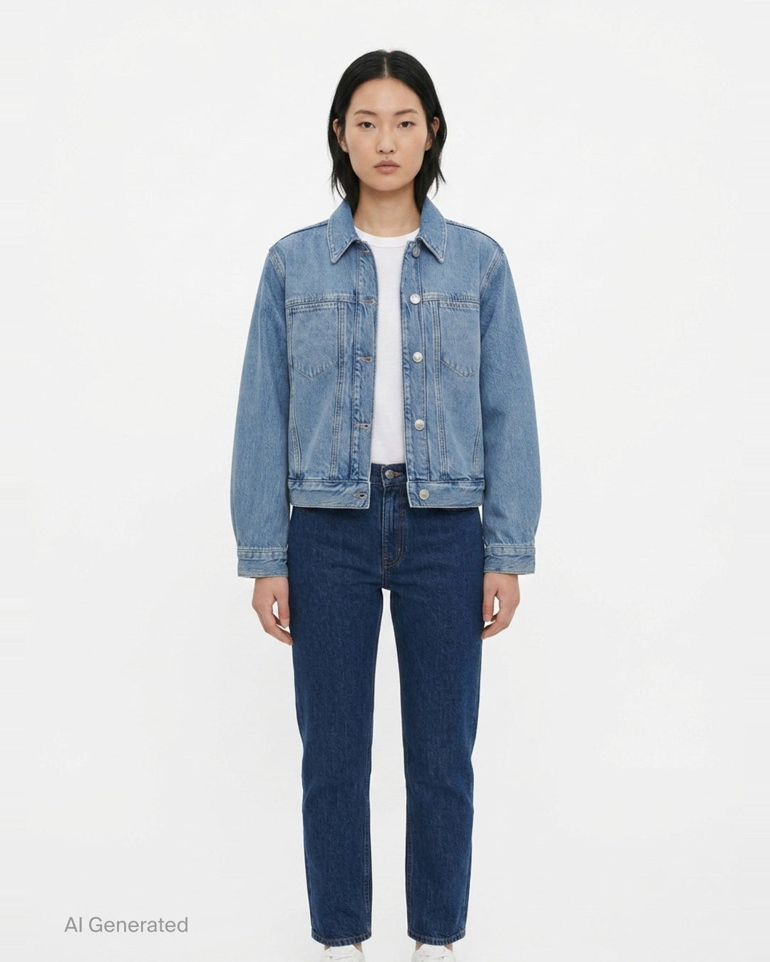 Marie Trucker Denim Jacket | rag & bone | Club21 - front