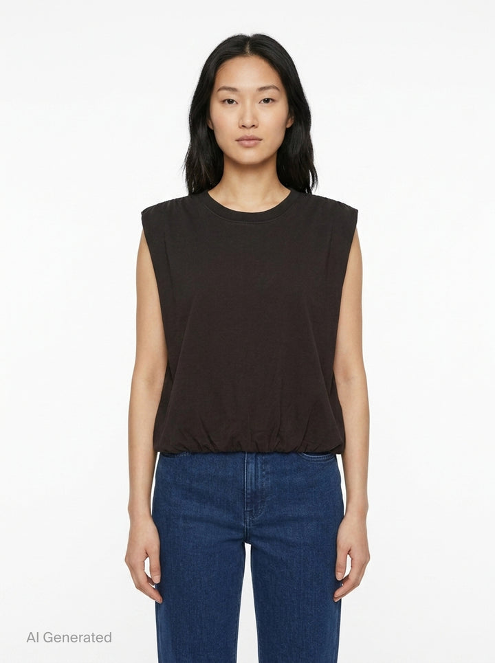 Mica Bubble Tank Top | rag & bone | Club21 - front