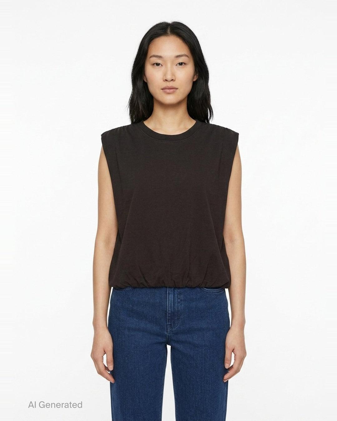 Mica Bubble Tank Top | rag & bone | Club21 - front