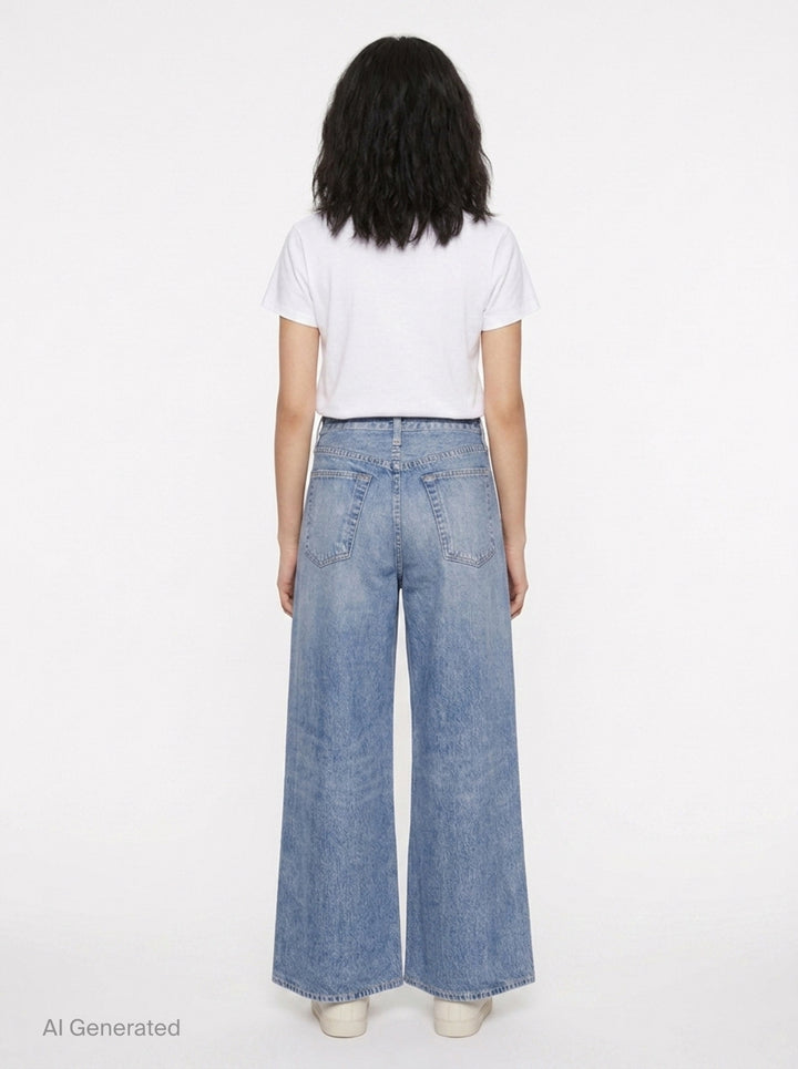 Miramar Andi Wide Leg Jeans | rag & bone | Club21 - back