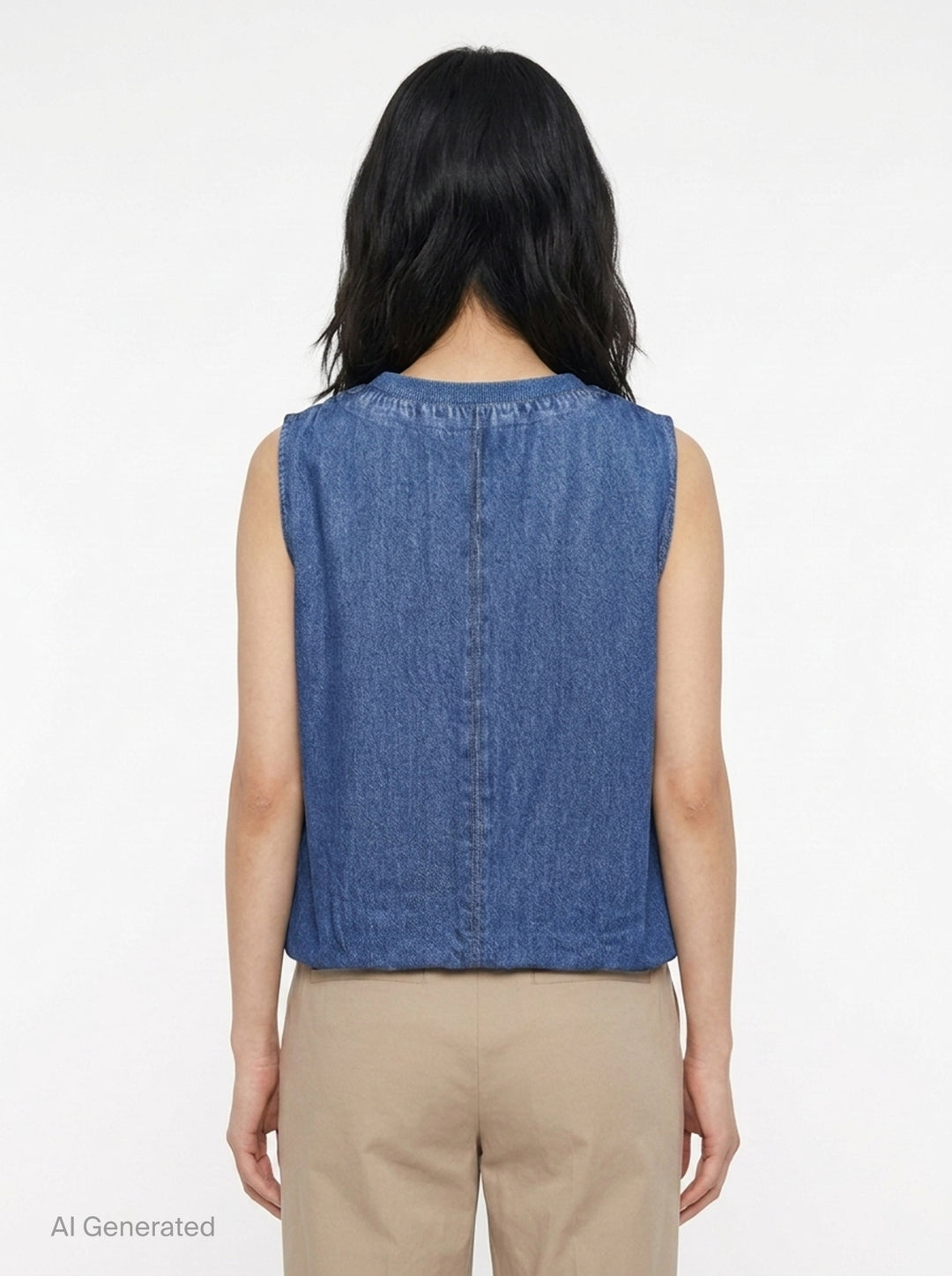 Miramar Bubble Top | rag & bone | Club21 - back