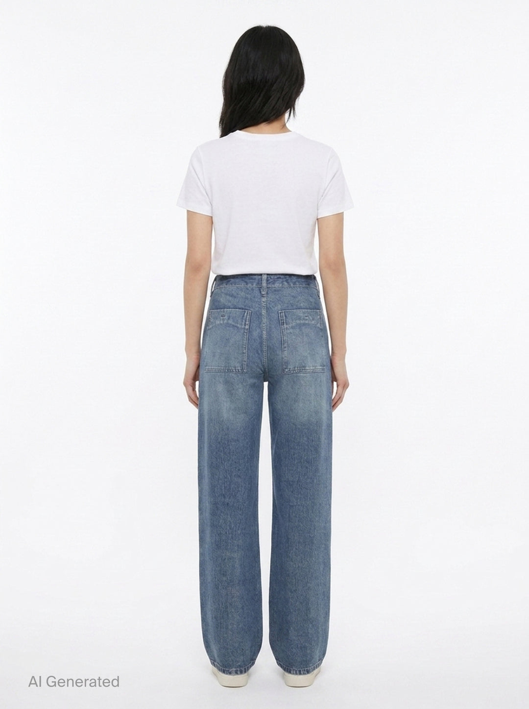 Miramar Carpenter Wide-Leg Jeans | rag & bone | Club21 - back