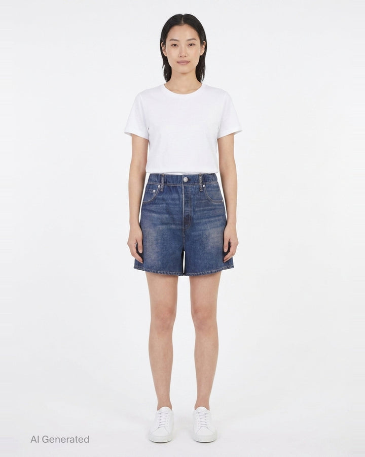 Miramar Denim Shorts | rag & bone | Club21 - front