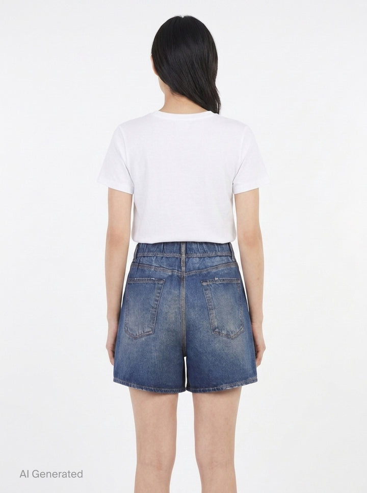 Miramar Denim Shorts | rag & bone | Club21 - back