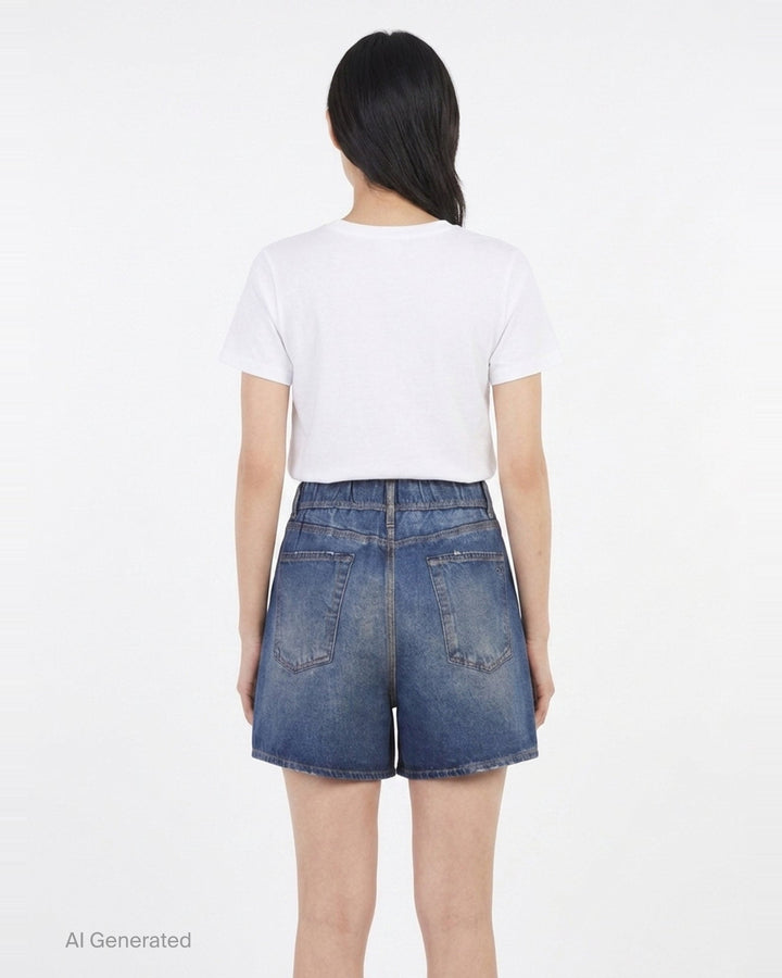 Miramar Denim Shorts | rag & bone | Club21 - back