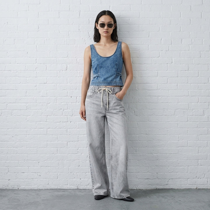 Miramar Drawcord Wide Leg Jeans | rag & bone | Club21 - lifestyle
