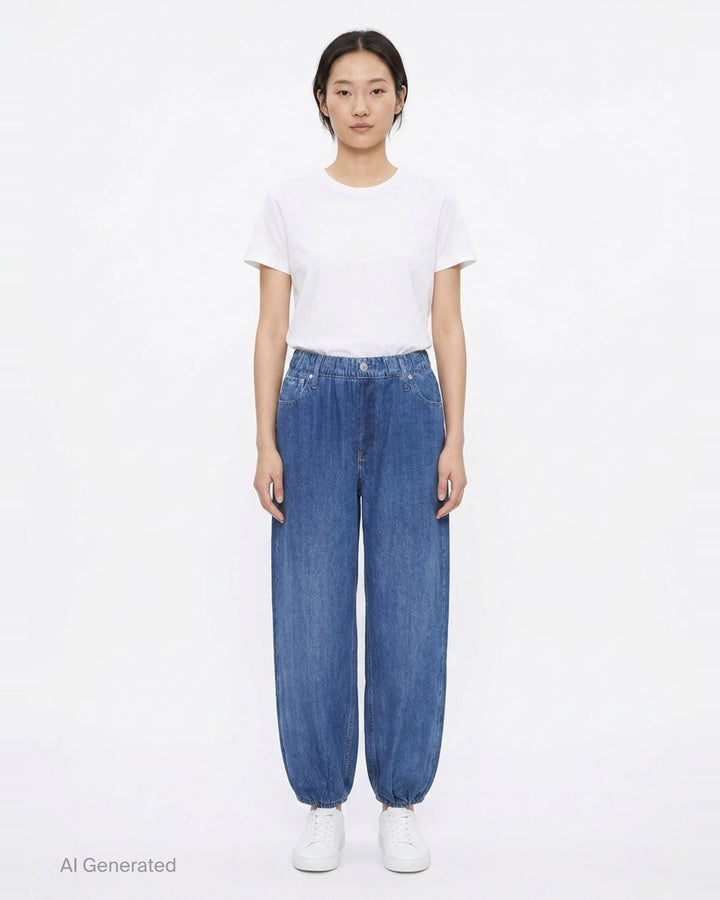Miramar Satin Bubble Pants | rag & bone | Club21 - front