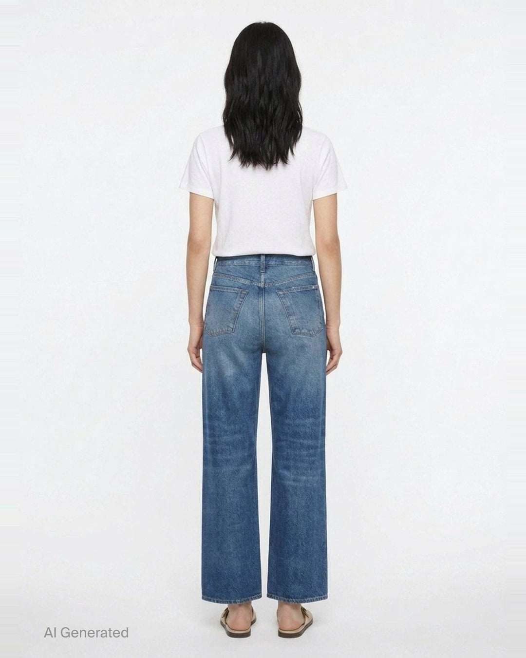 Miramar Shea High-Rise Ankle Jeans | rag & bone | Club21 - back