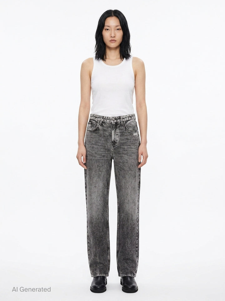 Miramar Shea High-Rise Jeans | rag & bone | Club21 - front