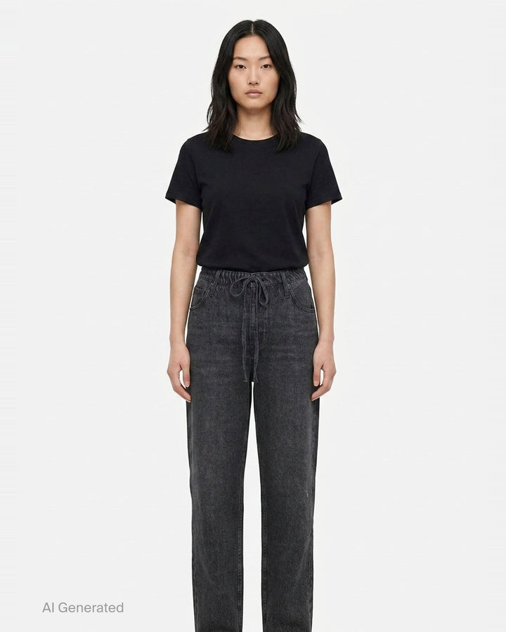 Miramar Slink Drawstring Jeans | rag & bone | Club21 - front