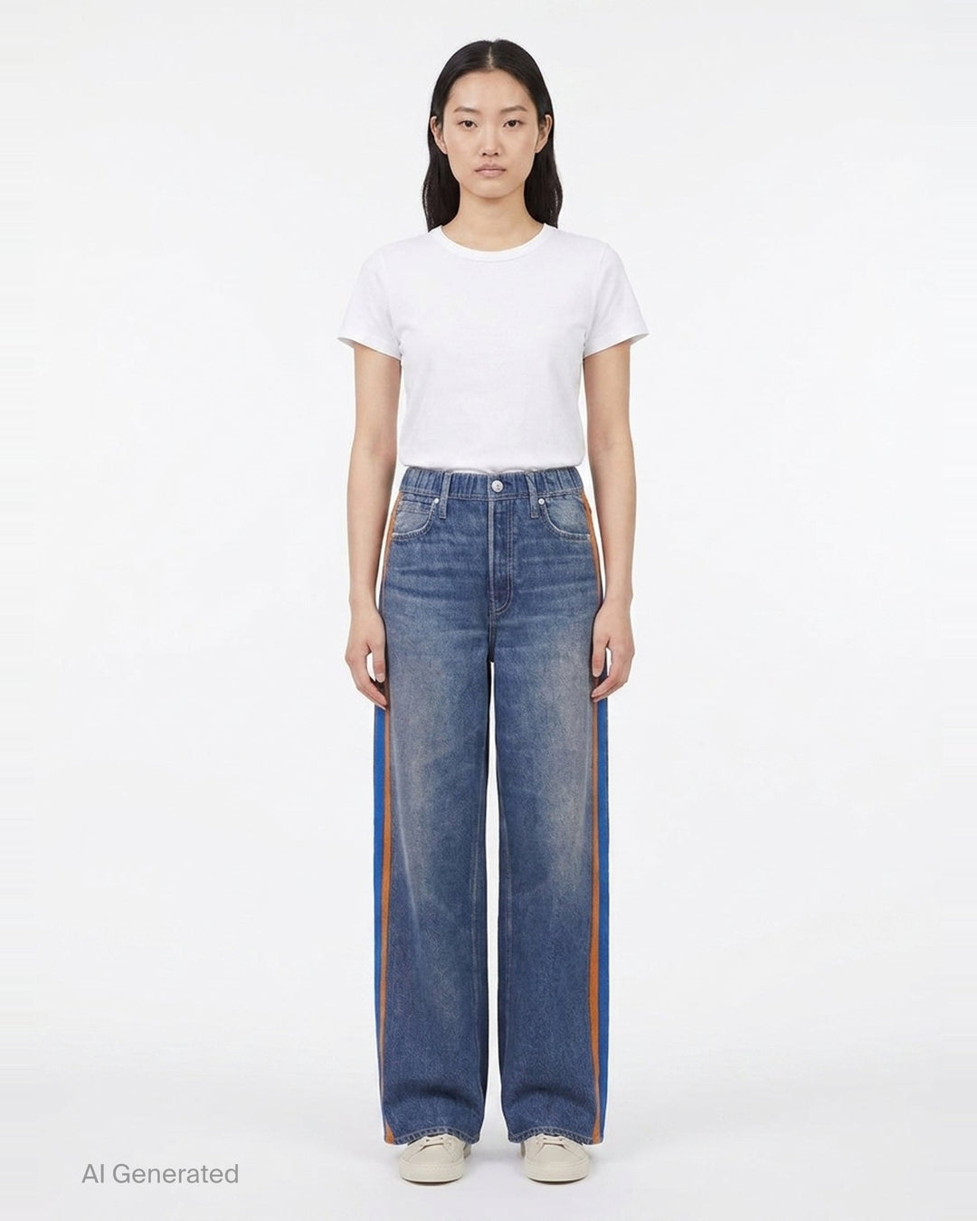 Miramar Terry Track Pull-On Jeans | rag & bone | Club21 - front
