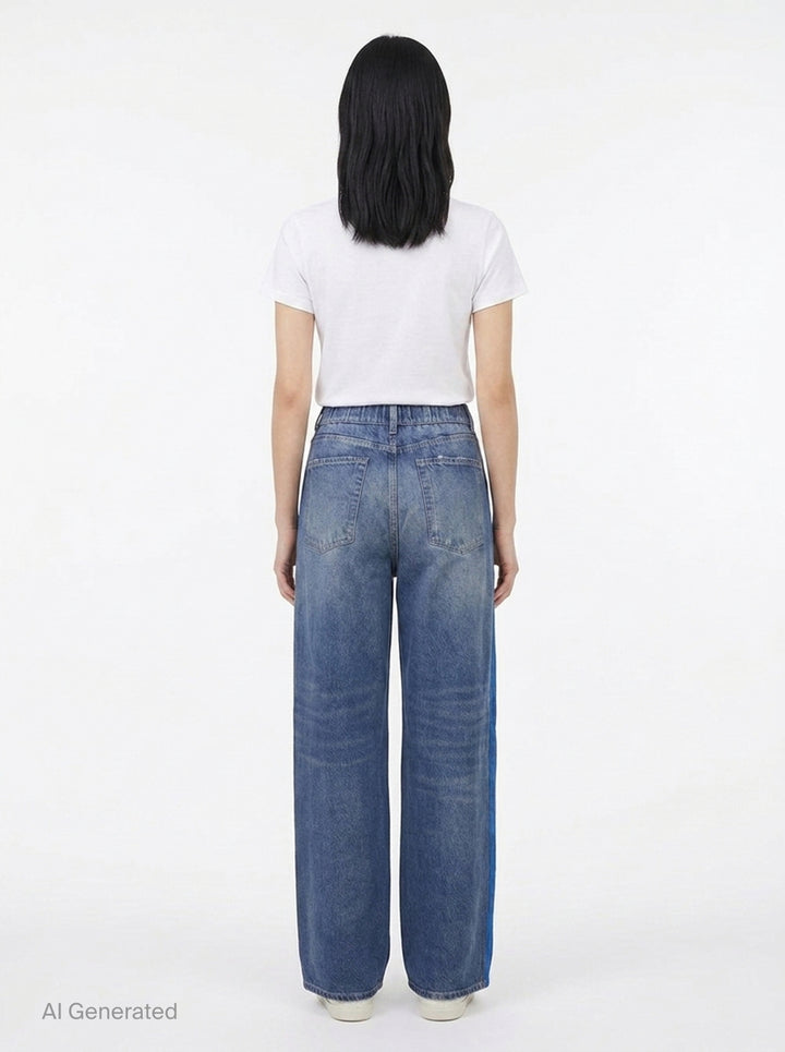 Miramar Terry Track Pull-On Jeans | rag & bone | Club21 - back